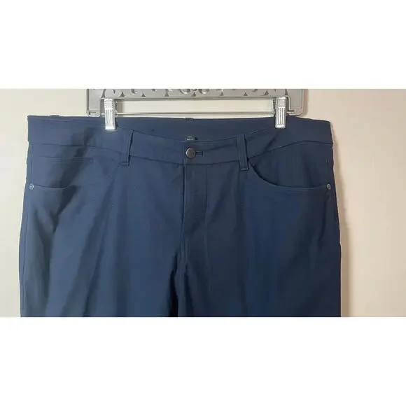 Lululemon ABC Slim-Fit Trouser *Warpstreme Size 36 True Navy - Picture 2 of 6